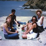 On deck: Kay, Carson, Patti & Katie, 1988