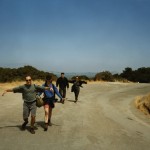 Ring road: Max, Quinn, John & Laurie at the Terra Incognita reunion, 1993