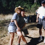 1995: Lyndon watching Amina & Max