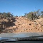 Oh yeah, this is what we mean by a county road in southeast Utah!