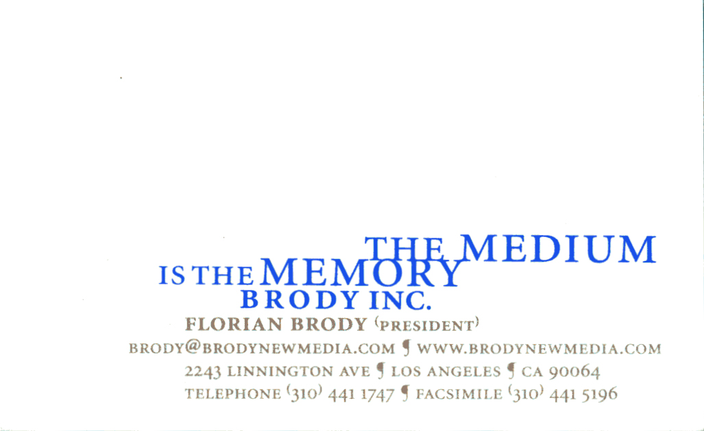 BrodyCard