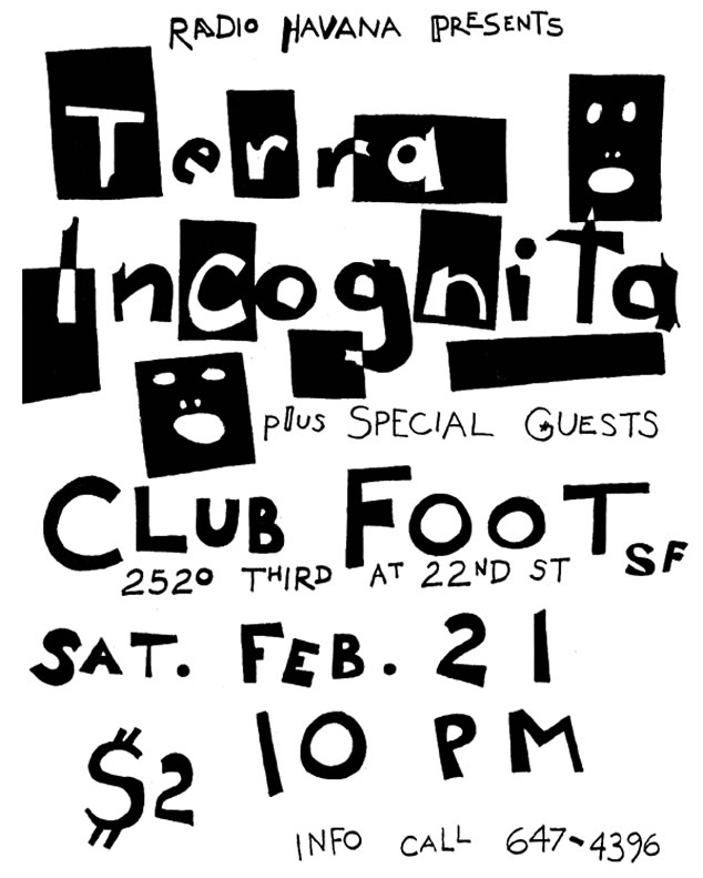 Terra Incognita debut poster