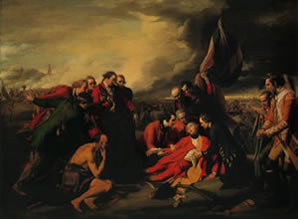 Death of James Wolfe
