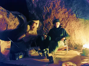 Max & Katie in Cave