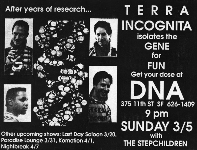 Terra Incognita 1988-1990 poster